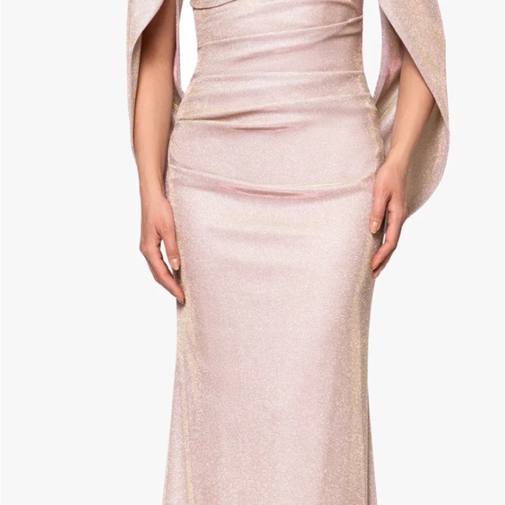 Elegant Pink Evening Gown